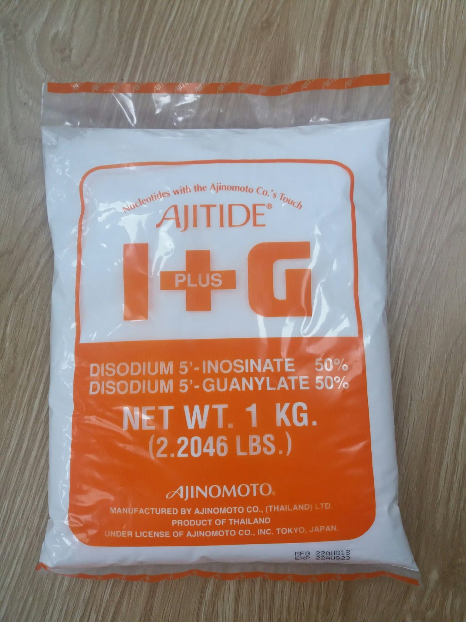 Bao bì CHẤT ĐIỀU VỊ I+G AJITIDE - SIÊU BỘT NGỌT