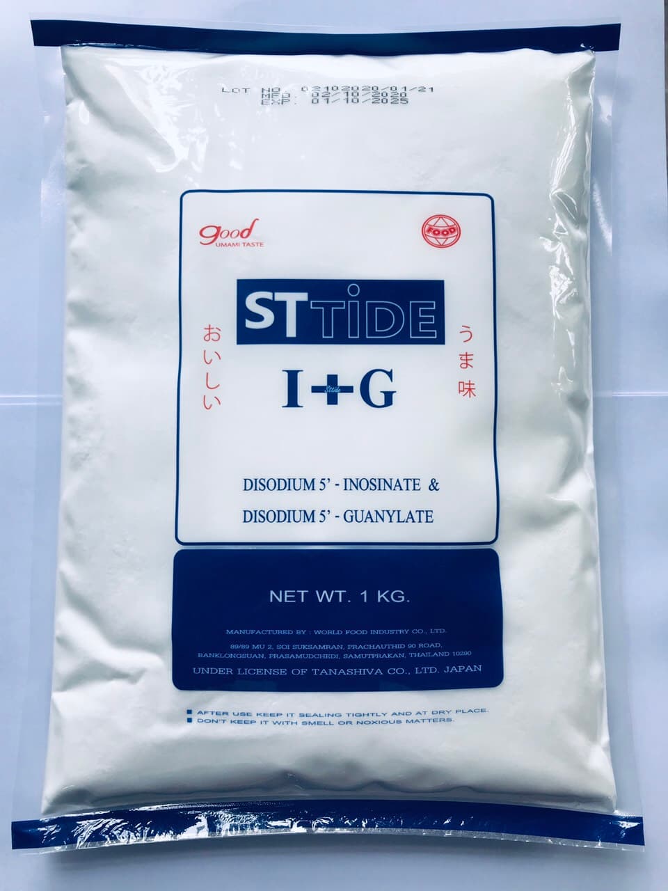 Bao bì Chất Điều Vị I+G ST TIDE - SODIUM GLUTAMEAT