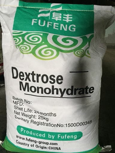 Bao bì Đường Dextrose Monohydrate C6H12O6.H2O (FUFENG)