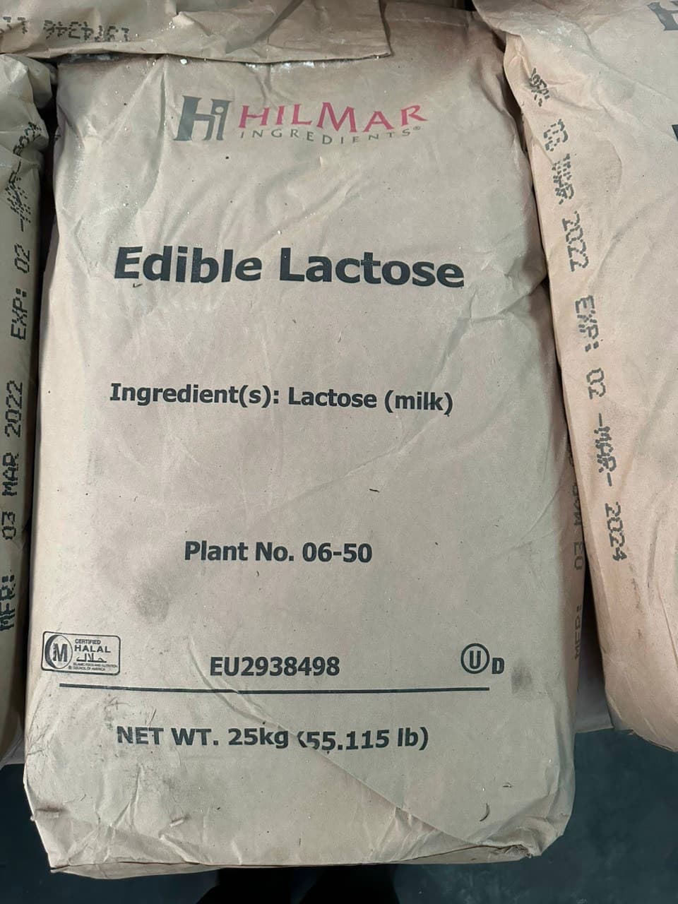 Bao bì ĐƯỜNG EDIBLE LACTOSE 100MESH