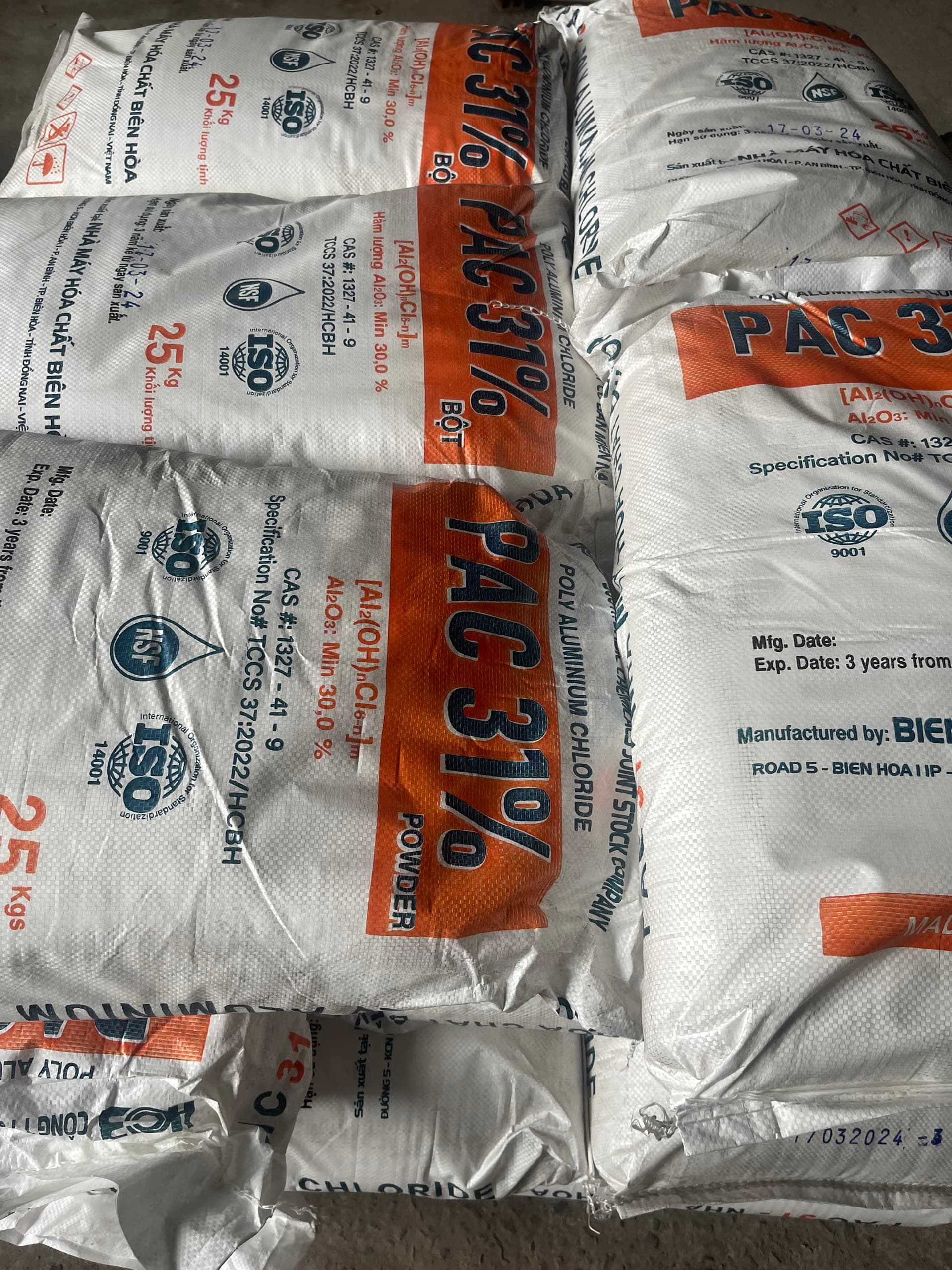 Bao bì PAC Việt Nam Trắng 31%