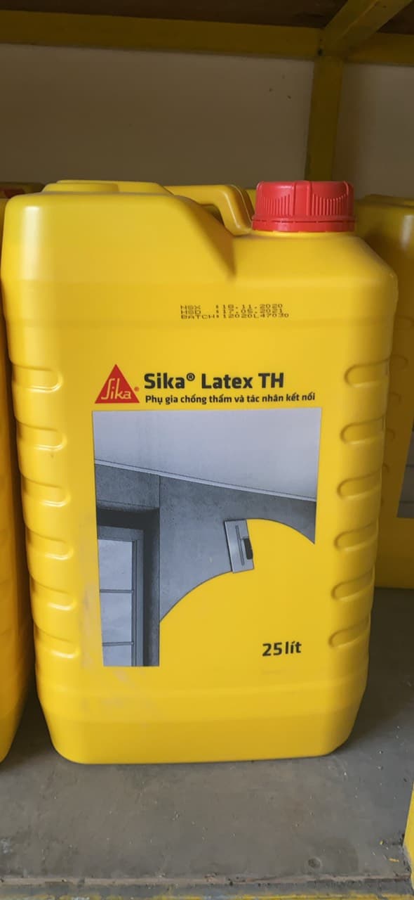 Bao bì Phụ Gia Chống Thấm Và Kết Nối SIKA LATEX TH