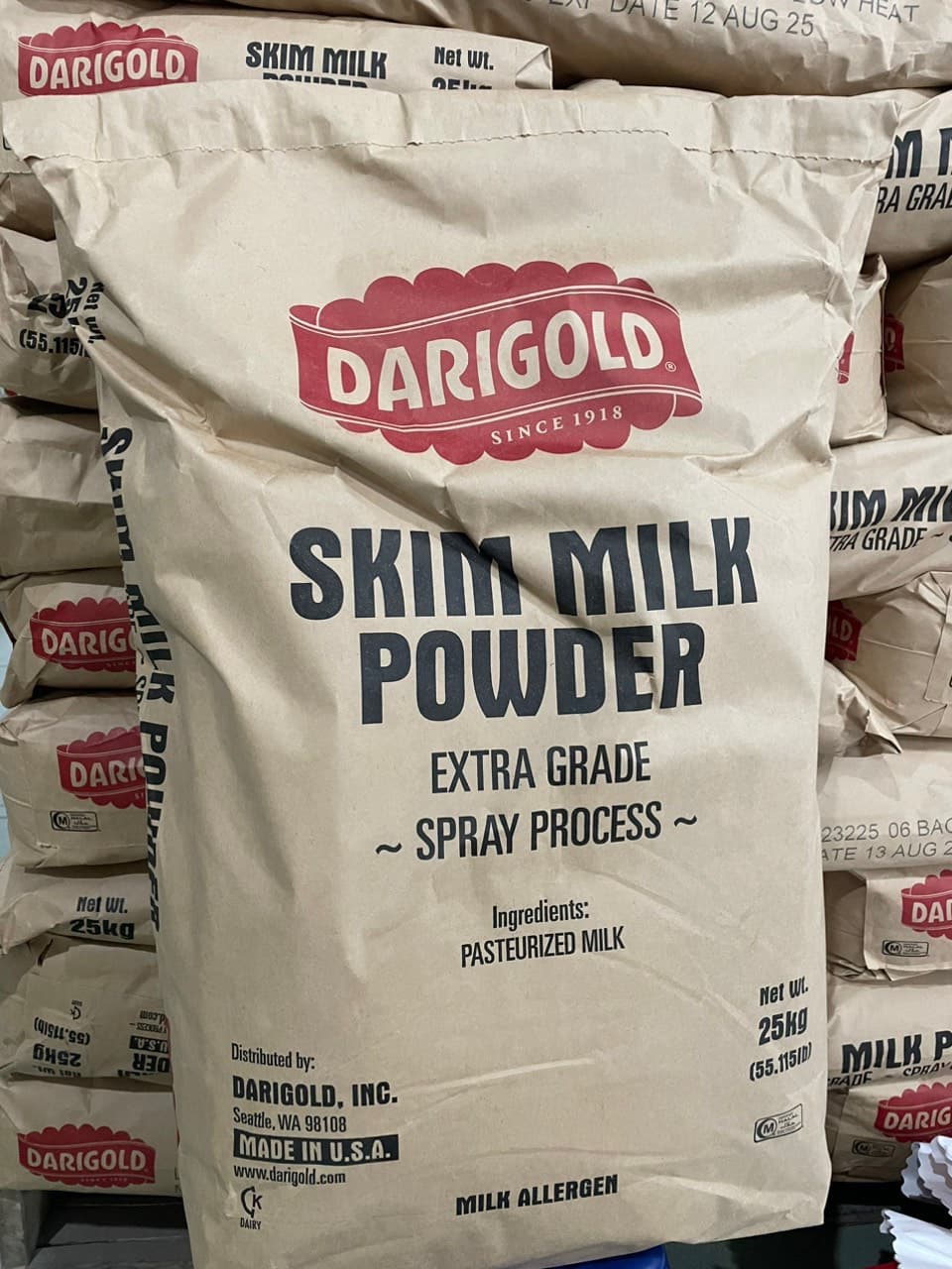 Bao bì Sữa Gầy SKIM MILK POWDER